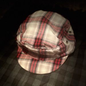 5/$25 Reversible plaid cap